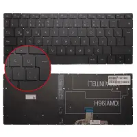 Huawei Matebook VLT-W50 Klavye Işıklı (Siyah TR)