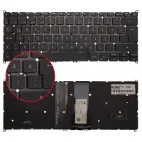 Acer A514-52 Klavye Işıklı (Siyah TR)