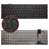 Asus GL550J, N550JA, N550JK, N550JV Klavye (Siyah TR)