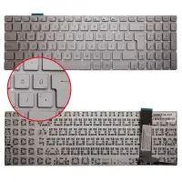 Asus N56JN-DB73, N56JN-EB71 Klavye (Gümüş TR)