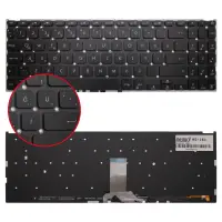Asus X509Ja-Br473T, X509Ja-Br491T Klavye Işıklı (Siyah TR)