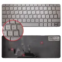 Hp MP-10C66TQ-6886 Notebook Klavye (Gümüş TR)