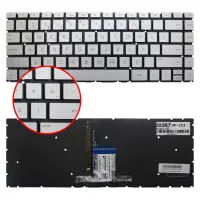 HP NSK-XM3BQ REV:3A TUR Klavye Işıklı (Gümüş TR)