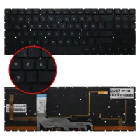 HP OMEN 15-ek0002nt (3A694EA) Klavye Işıklı (Siyah TR)