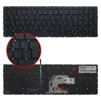 HP ProBook 455R G6 (9VY67ES) Klavye Işıklı (Siyah TR)