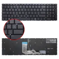 Hp Envy x360 15m-ee0013dx Klavye Işıklı (Siyah TR)