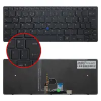 Toshiba Tecra X40-D-162X Klavye Işıklı (Siyah TR)