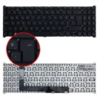 Acer Aspire 3 A315-510P Klavye (Siyah TR)