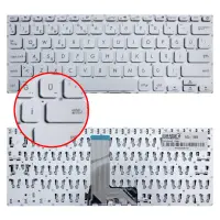 Asus 13N1-A7M0401 Klavye (Gümüş TR)