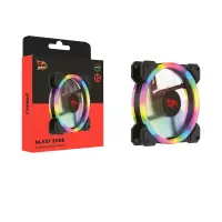 Gameagle GE-RBW12B Blast Zone 12cm Rainbow Led Fan - Performans Seri Sessiz Kasa Fanı (Siyah)