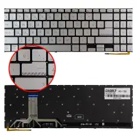 Asus ExpertBook B1 B1502CBA Klavye Işıklı (Gümüş TR)