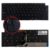 Dell inspiron 5620, 5625 Klavye Işıklı (Siyah TR)