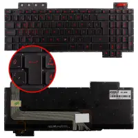 Asus Rog Strix GL703VM-WB71 Klavye Işıklı (Siyah TR)