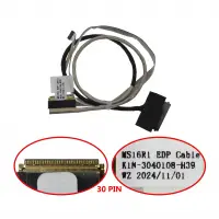 Msi GF63 8RC-208XTR Lcd - Ekran Data Flex Kablosu