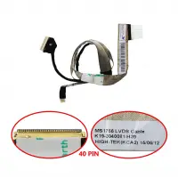 Msi MS1756, MS175A Lcd - Ekran Data Flex Kablo