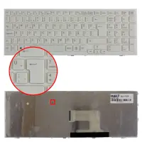 Sony Vaio VPCEH1J1E, VPCEH1J8E, VPCEH1L0E Notebook Klavye (Beyaz TR)