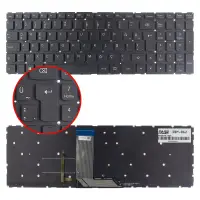 Lenovo Yoga 500-15ACL Type 80ND Notebook Klavye Işıklı (Siyah TR)