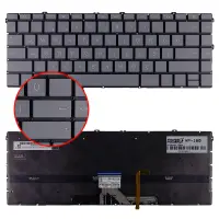 Hp Envy x360 15z-ey0xx Klavye Işıklı (Siyah TR)