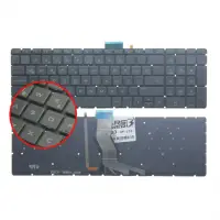 HP Pavilion 15-aw, 15-aw000, 15-aw100 Notebook Klavyesi Işıklı (Siyah TR)