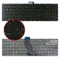 HP Pavilion 15-aw, 15-aw000, 15-aw100 Notebook Klavyesi (Siyah TR)