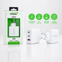 Pars Power PRS-302 65W Çoklu Hızlı USB Type-C Pd - Gan Adaptör Şarj Aleti-Cihazı