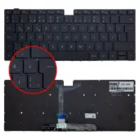 Huawei MateBook D 15 BoDE-WFE9 Klavye Işıklı (Siyah TR)