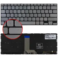 Asus 13N1-A7M0401 Klavye Işıklı (Gümüş TR)