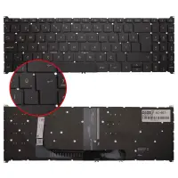 Acer Aspire 3 N23H4 Klavye Işıklı (Siyah TR)