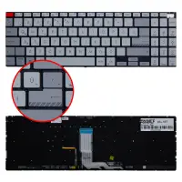 Asus VivoBook Pro 15 OLED M3500QC-L1265A2 Klavye Işıklı (Gümüş TR)