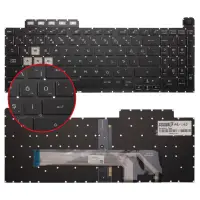 Asus TUF Gaming F17 FX706LI-HX175A23 Klavye Işıklı (Siyah TR)