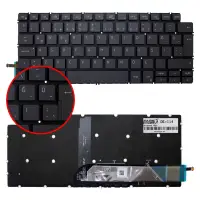 Dell Vostro 5490 N4105VN5490EMEA01_W Uyumlu Klavye Işıklı (Siyah TR)