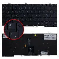 Dell Latitude 5290 N018L529012EMEA_W Klavye Işıklı (Siyah TR)
