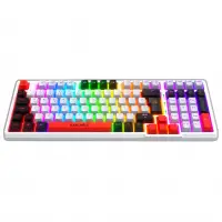Gameagle Troya RGB Kablosuz 3 Mod TR Layout Mekanik Oyuncu Klavyesi Mix V1