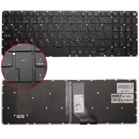 Acer Aspire VN7-793 Notebook Klavye Işıklı (Siyah TR)