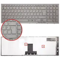 Sony Vaio VPCEB4Z1R Notebook Klavye (Beyaz TR)