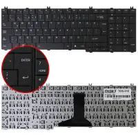 Toshiba Satellite L750-16V, L750-16X Notebook Klavye (Siyah TR)