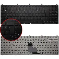 Clevo W860 Notebook Klavye (Siyah TR)
