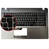Asus 0KN0-UK1HU13, 0KNB0-6131US00 Notebook Klavye Kasalı (Siyah TR)