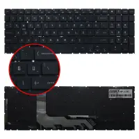 HP OMEN Gaming 16-am0001nt (BQ3Q6EA) Klavye Işıklı (Siyah TR)