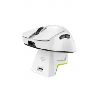 Gameagle Iceberg RGB Kablosuz 2.4Ghz+Bluetooth+Kablolu+Dock Şarj İstasyonlu 55gr 1K Hz 12800DPI Oyuncu Mouse