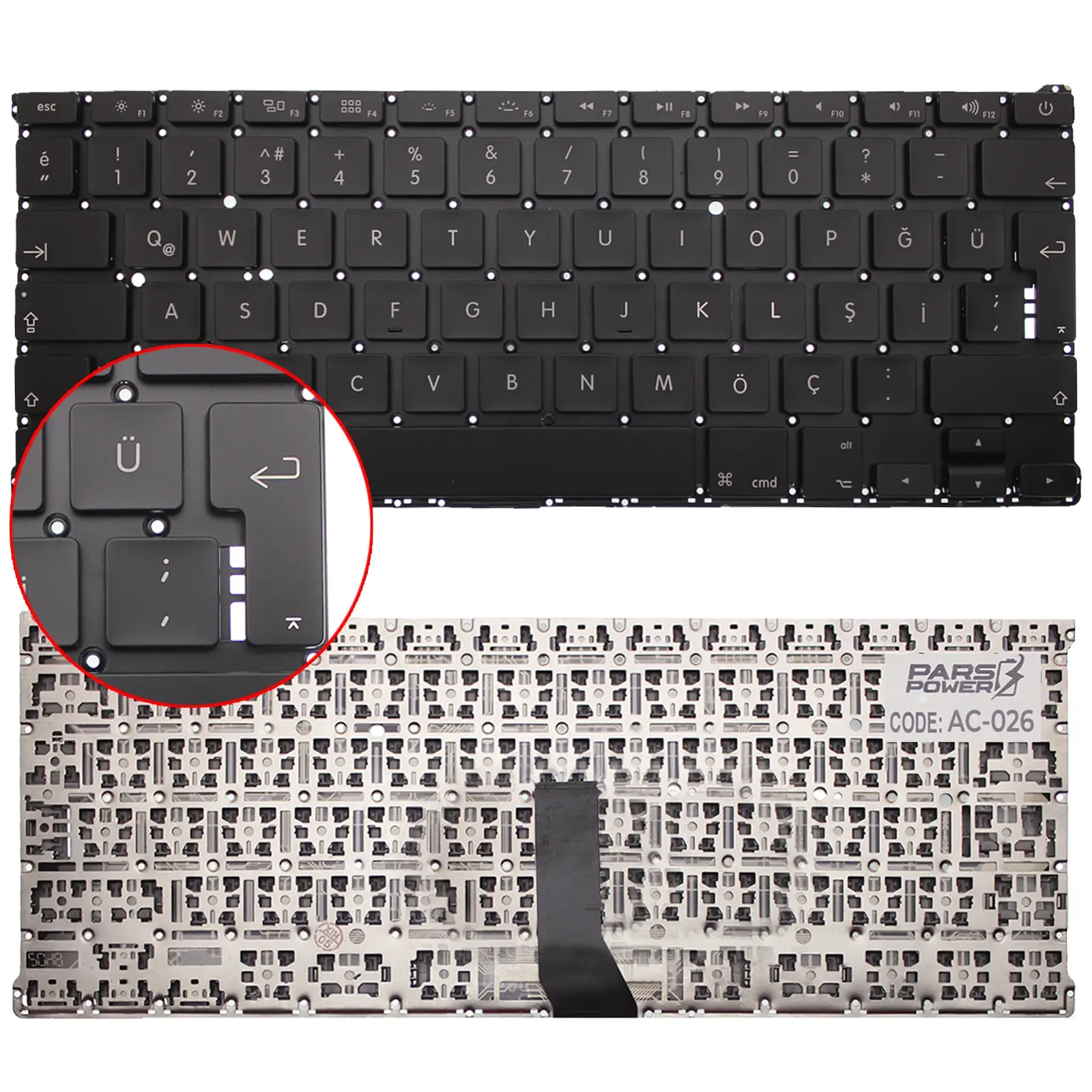 Apple MacBook AIR A1466 Klavye (Siyah Tr) Satın Al - Aynı Gün Kargo