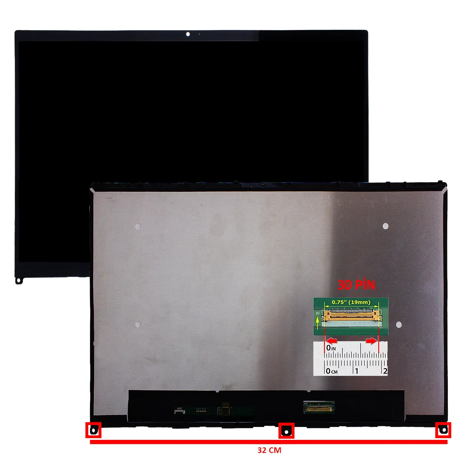Lenovo IdeaPad Flex 5-14ARE05 Type 82DF Dokunmatik + Led Ekran Set