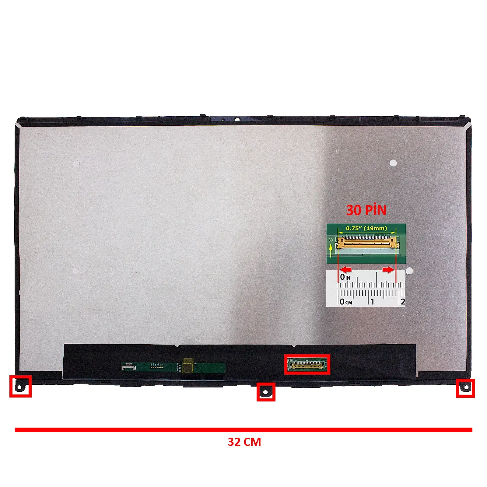 Lenovo IdeaPad Flex 5-14ARE05 Type 82DF Dokunmatik + Led Ekran Set
