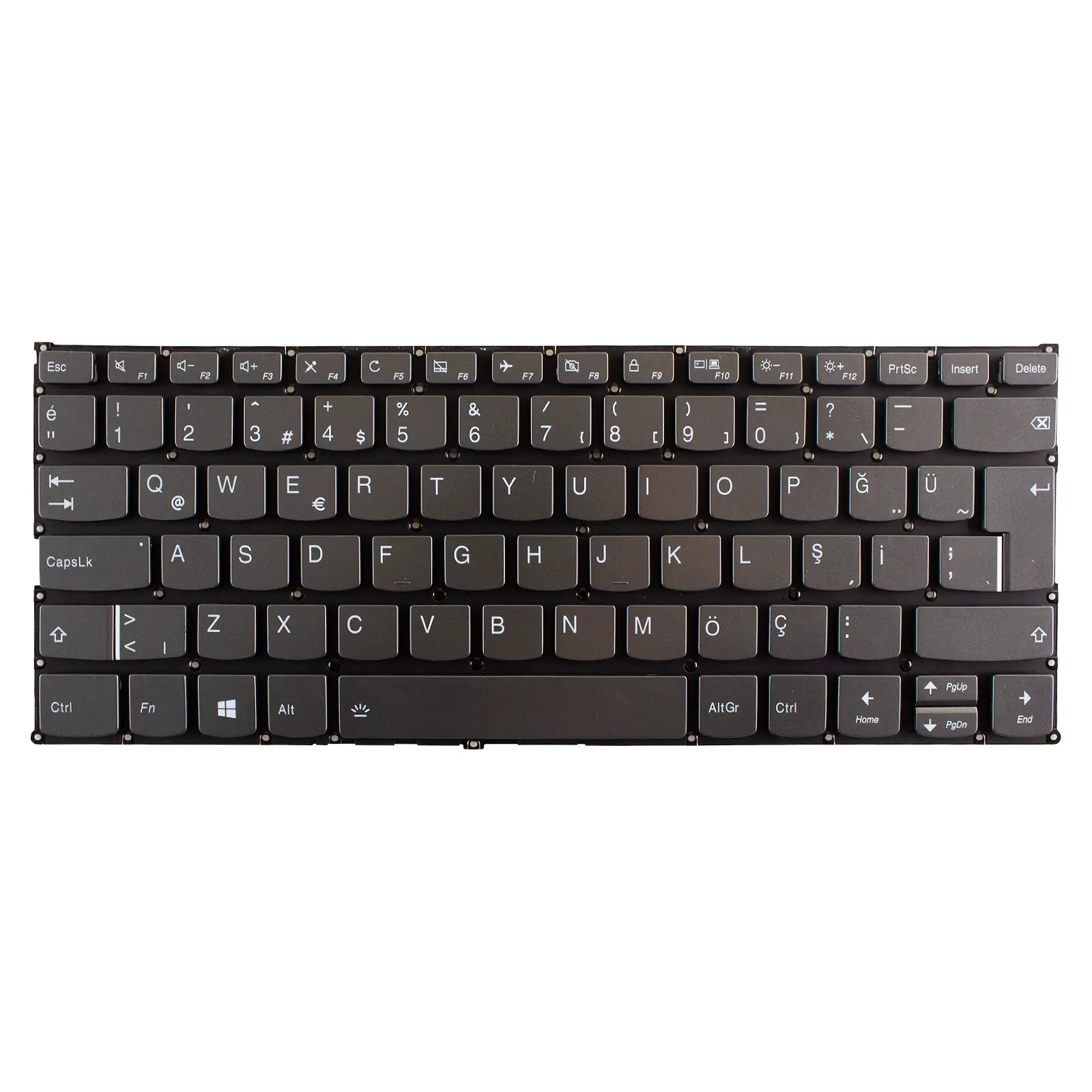 Lenovo ideaPad C340-14IML 81TK00BJTX Klavye Işıklı (Füme TR) Satın