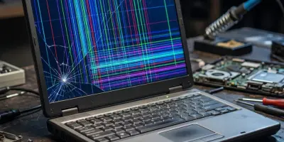 HP Laptop Ekranda Dikey/Yatay Çizgiler ve Görüntü Bozukluğu Çözümü