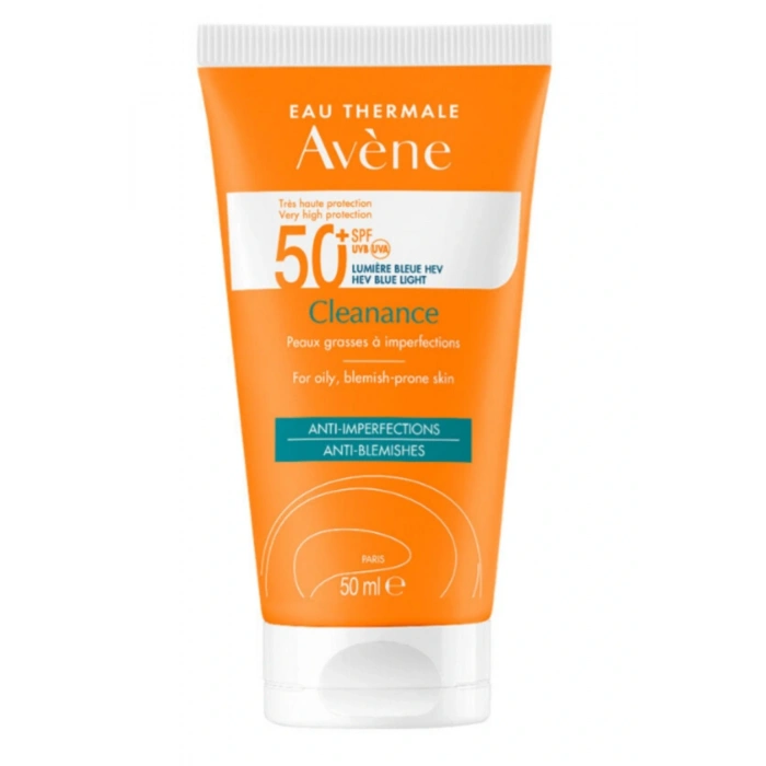 Avene Solaire Cleanance SPF 50+ Yağlı Ciltler için Güneş Koruyucu 50 ml