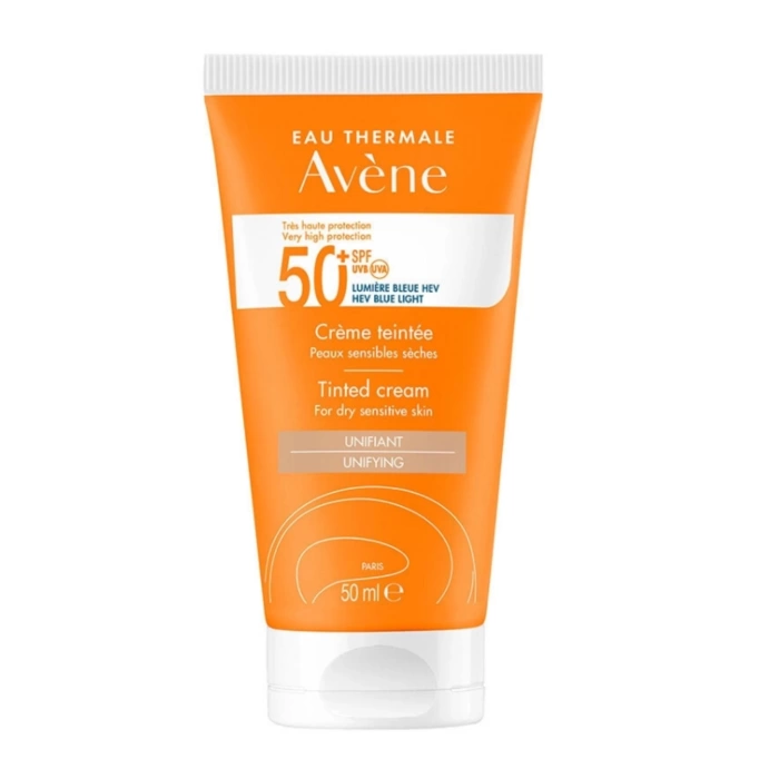 Avene Solaire SPF 50+ Kuru Ciltler İçin Renkli Güneş Kremi 50 ml