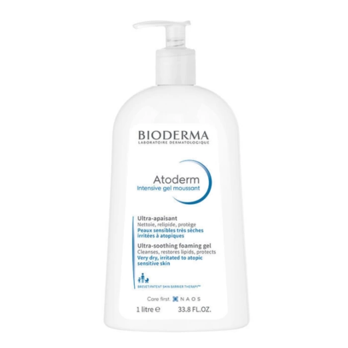 Bioderma Atoderm Intensive Foaming Gel 1 Litre - Yüz Yıkama Jeli