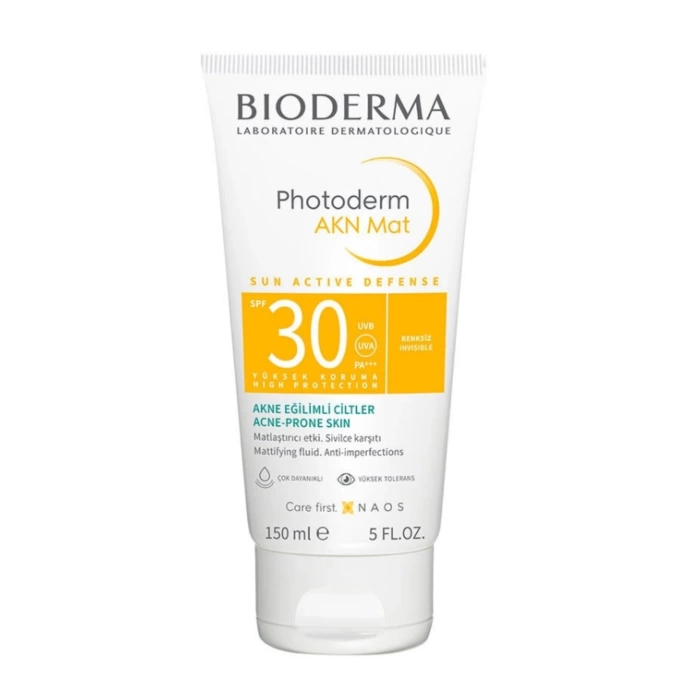 Bioderma Photoderm AKN Mat Spf30+ Güneş Koruyucu Krem 150 ml