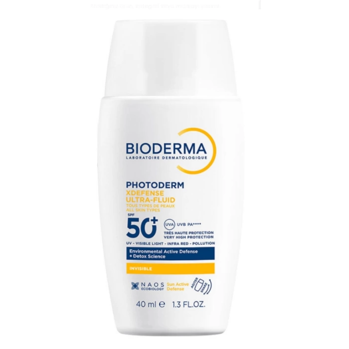 Bioderma Photoderm XDefense Spf50+ Tüm Cilt Tipleri İçin Renksiz Güneş Kremi 40 ml